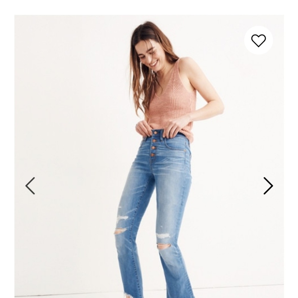 Madewell Cali Demi Boot Jeans